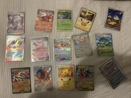 Collection of 15 Pokémon Trading Cards Mixed Bundle