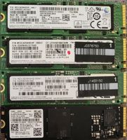 4x Samsung SSD NVMe 256GB gebraucht