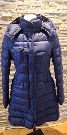 Moncler Daunenmantel Grösse 36 / 1 in blau, Modell Hermine