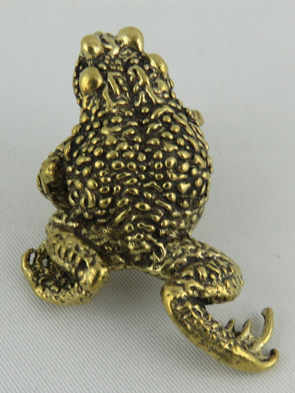 Statuette: KRÖTE - Messing Deko Figur - 5x3,5cm – Nuovo e nell'imballaggio originale da Grenchen venduto da Yamahwildstar16 2