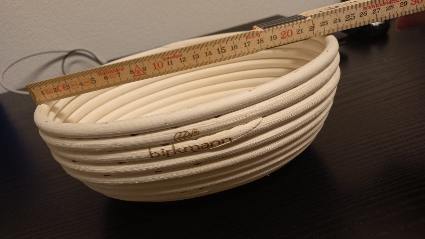Teglie da forno: Birkmann Gärkörbchen oval 24 cm – Usato da Luthern venduto da JanK_ 1