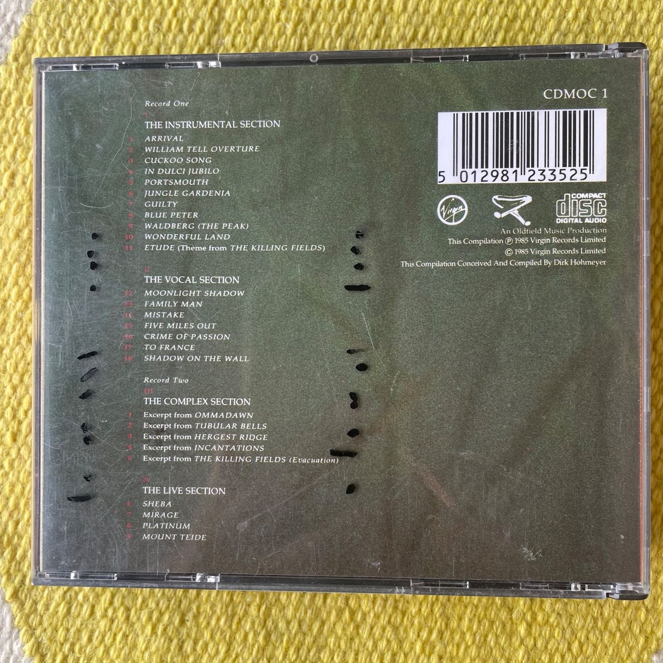 CD: MIKE OLDFIELD-2CD THE COMPLETE – Usato da Rorschacherberg venduto da CD-Roli 1