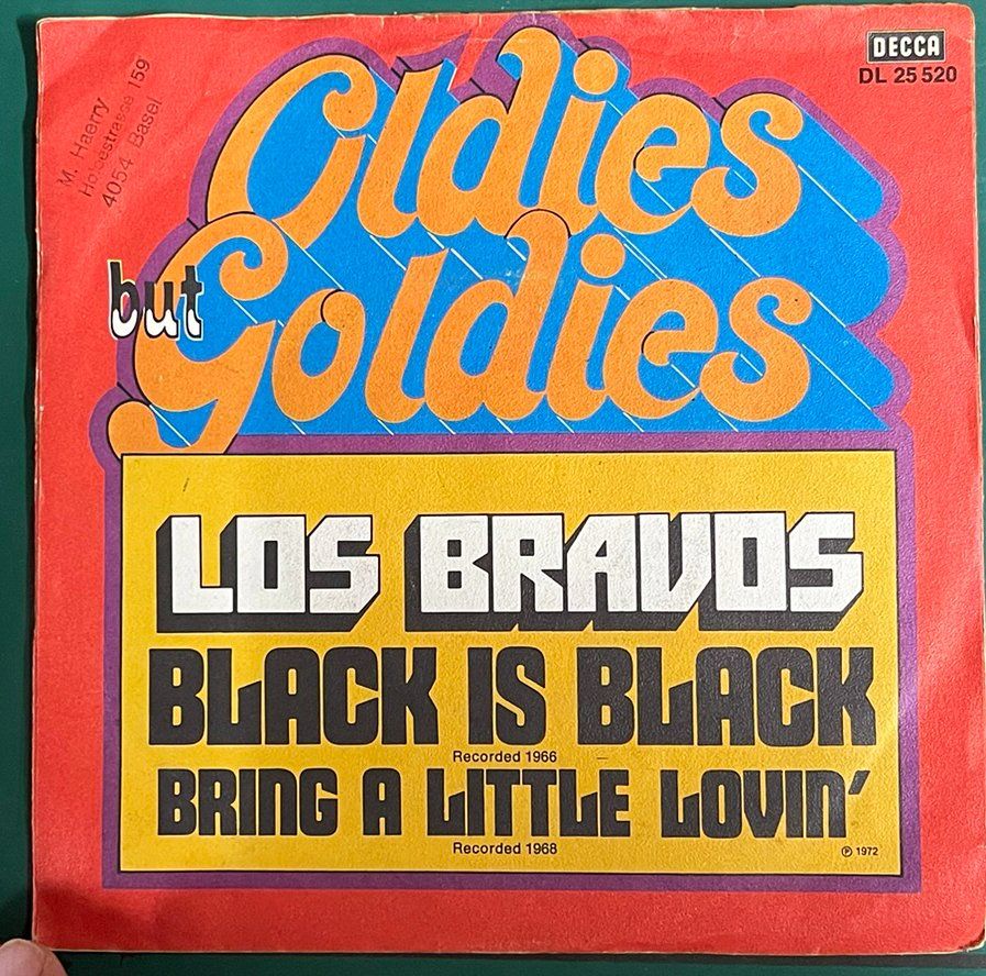Dischi in vinile: Single: LOS BRAVOS - Black Is Black – Usato da Frenkendorf venduto da Yard-Sale-2000 2