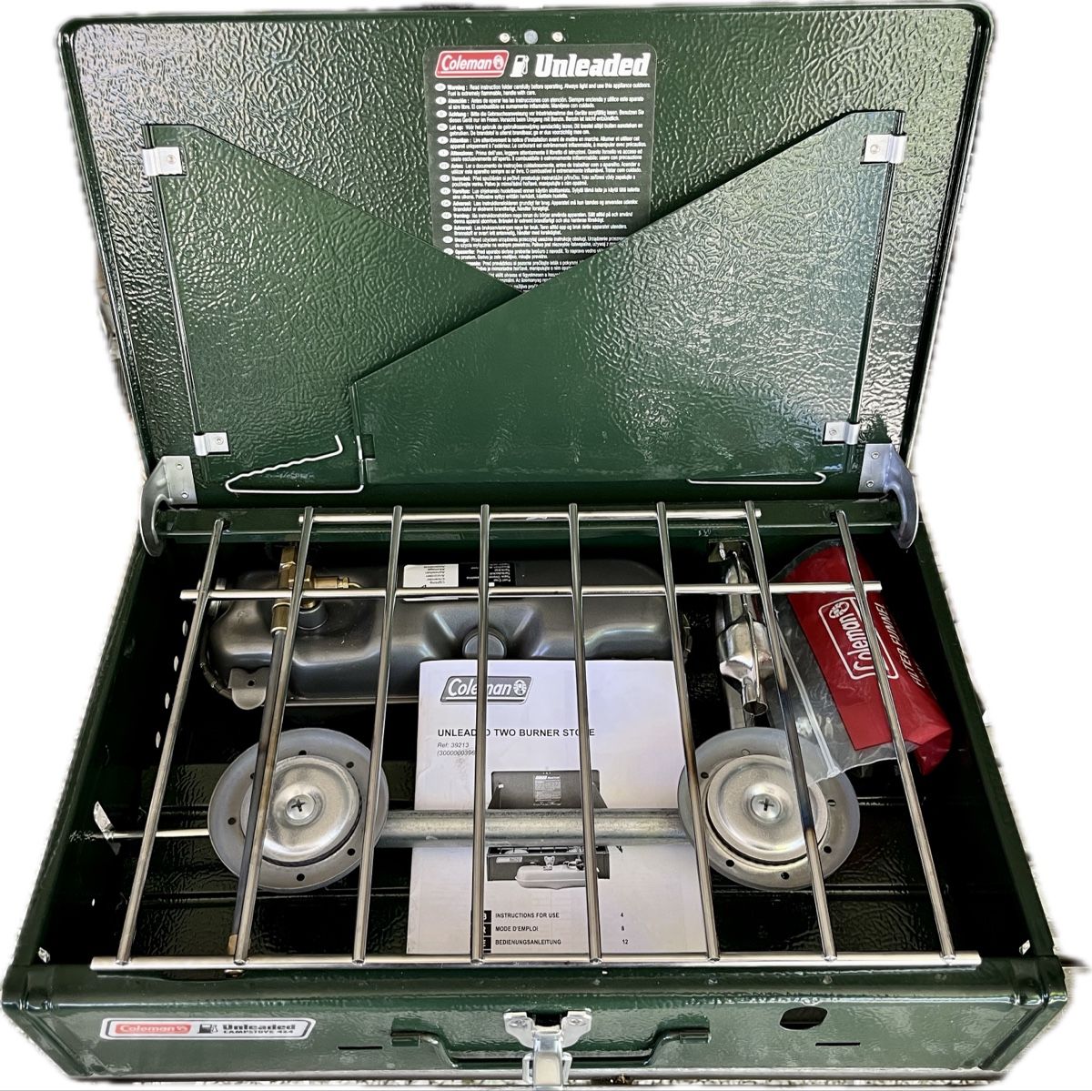 Coleman Elettrodomestici da cucina: Coleman 424 Benzinkocher 2-flammig – Nuovo (secondo la descrizione) da Möriken AG venduto da Troemer 3