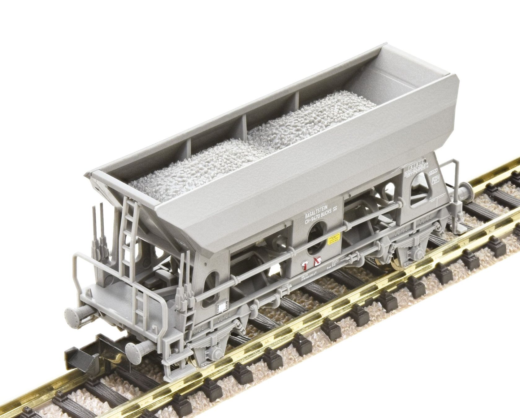 Fleischmann Modelleisenbahnen: Fleischmann 830353 SBB Selbstentladewagen Fcs – Neu und originalverpackt aus Derendingen von FischertraiNs 1