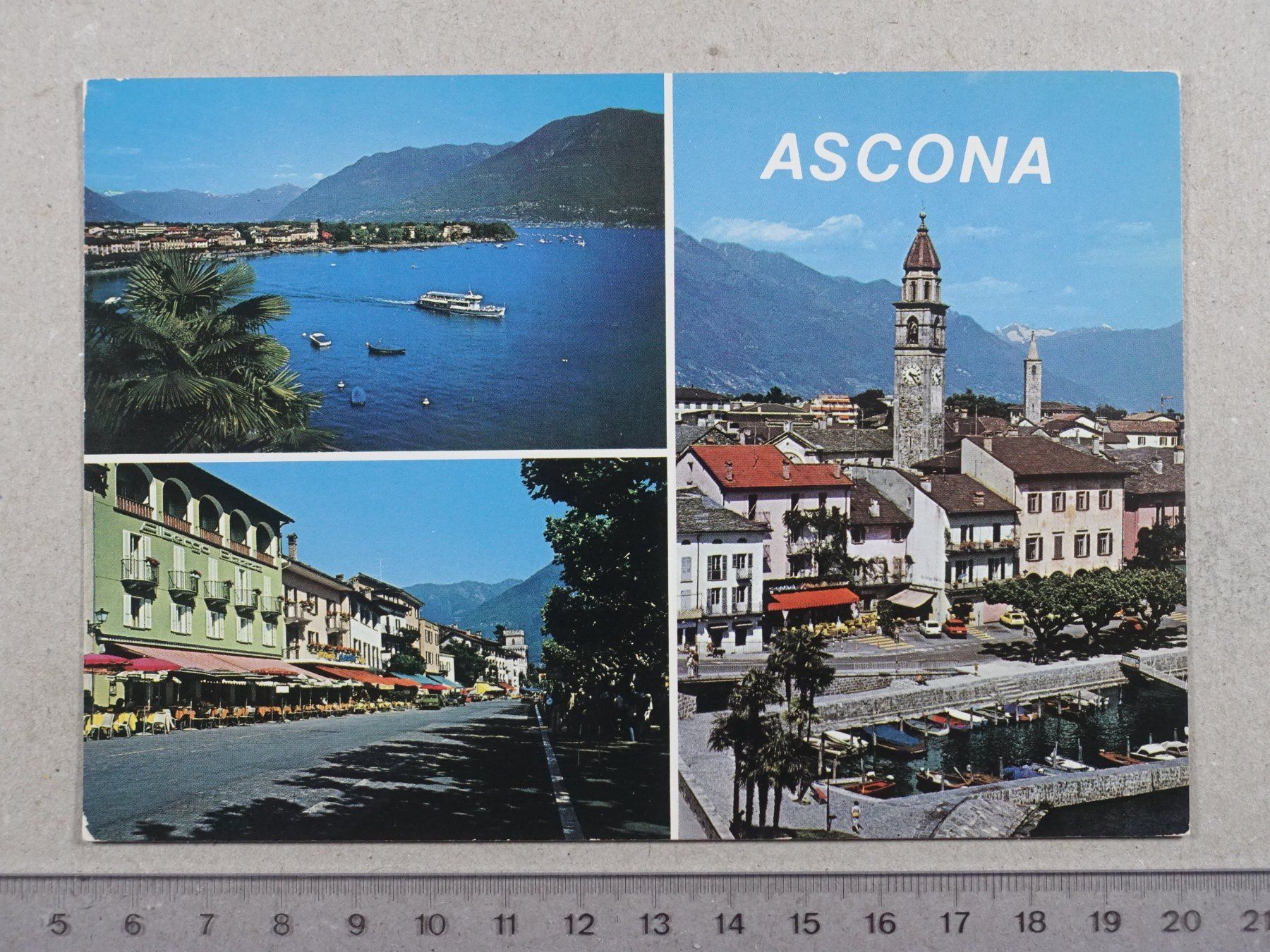 Cartoline postali: Ascona – Usato da Lenzburg venduto da fh1