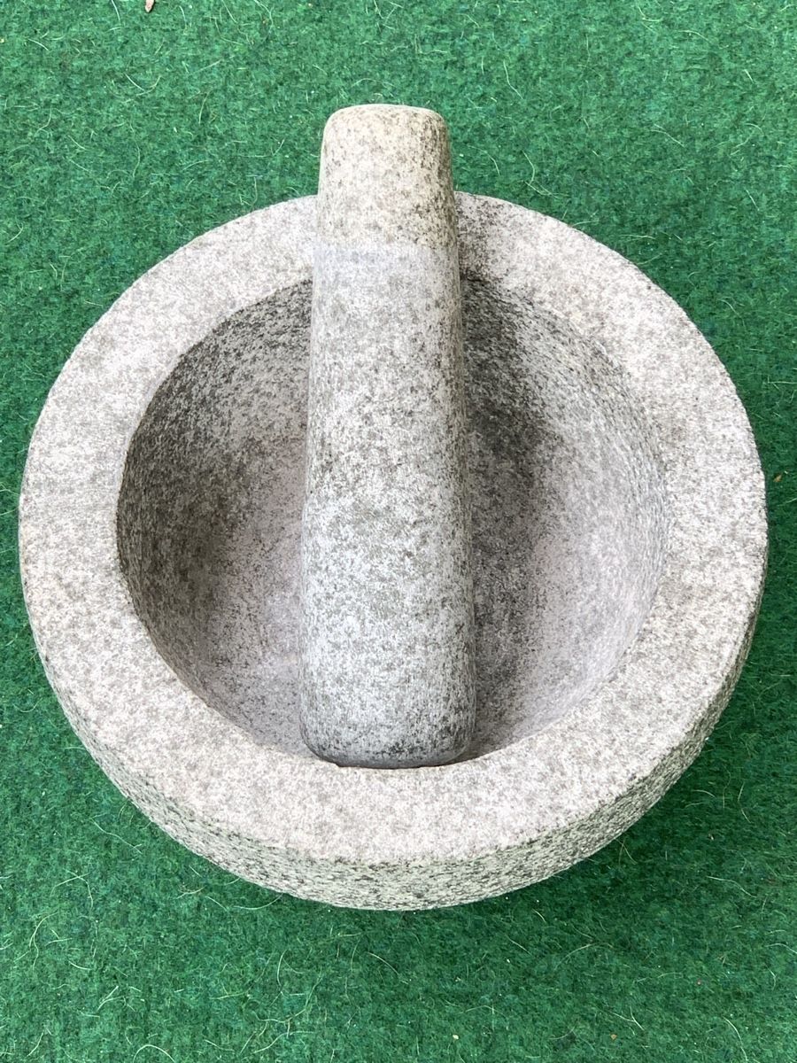 Sonstiges für das Kochen & Backen: Stein - Mörser mit Stössel  – Gebraucht aus Wangen b. Olten von Finolino28 1