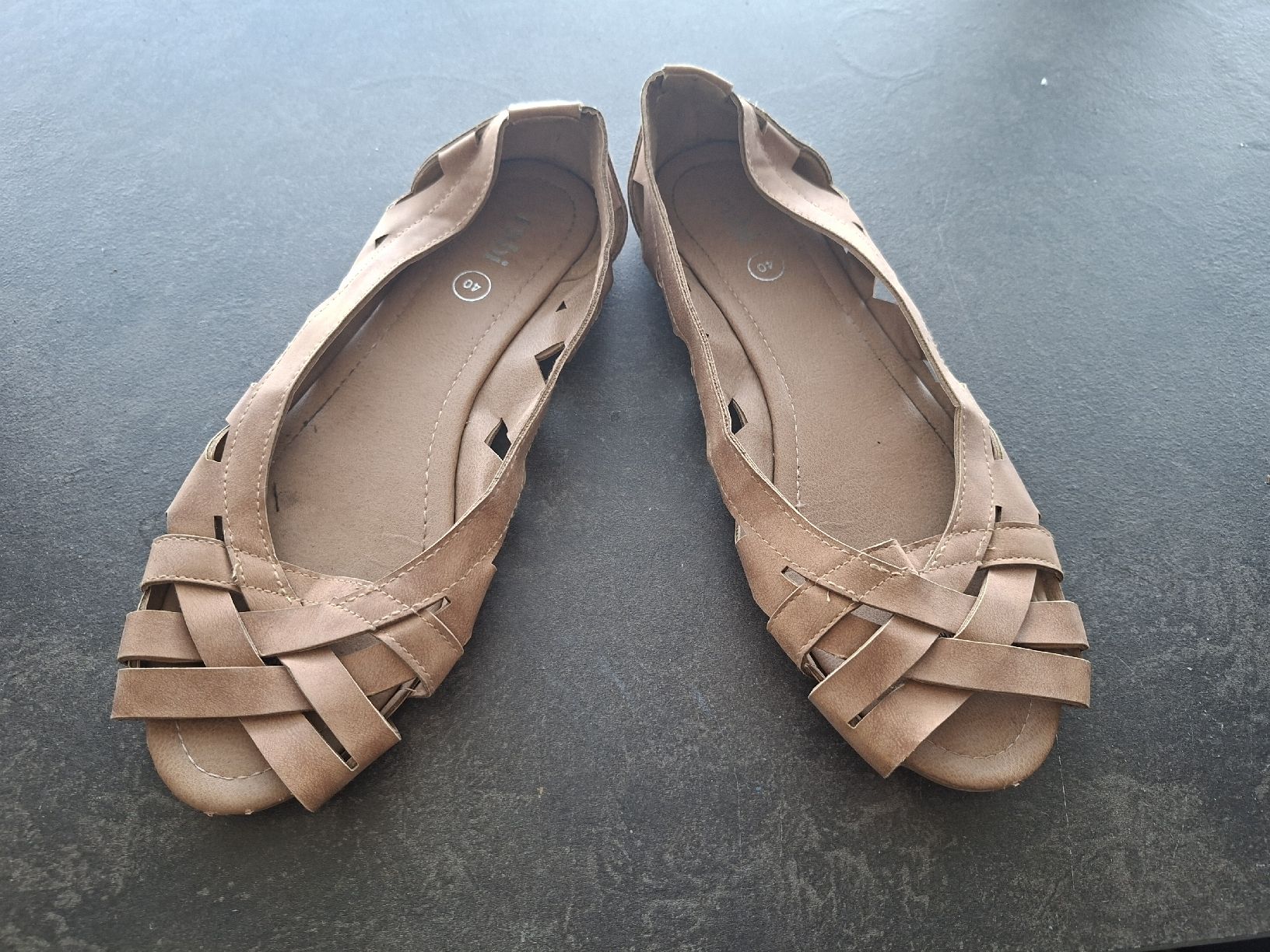 Scarpe da donna: Peeptoes Ballerinas Sandalen – Usato da Baden venduto da rocket85 4
