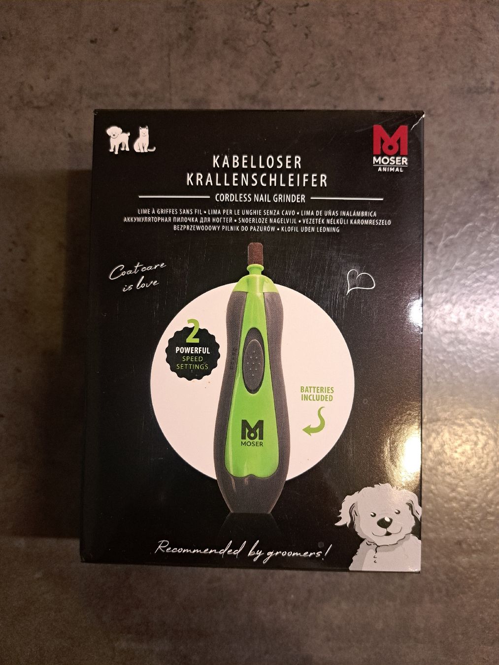 Smerigliatrici & Lucidatrici: Krallenschleifer Moser – Nuovo e nell'imballaggio originale da Unterkulm venduto da famerismann 1