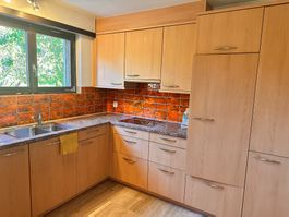 Einbauküche Holzoptik mit Geräten gebraucht guter Zustand