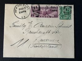 Hübscher Brief 1930 von New Orleans USA nach Luzern