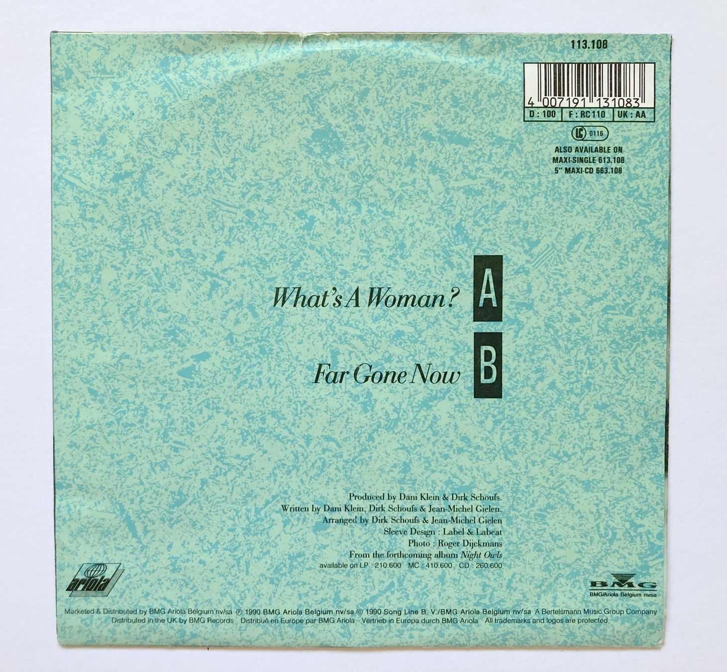 Dischi in vinile: VAYA CON DIOS - WHAT'S A WOMAN – Usato da Bottens venduto da hotter-than-hell 1