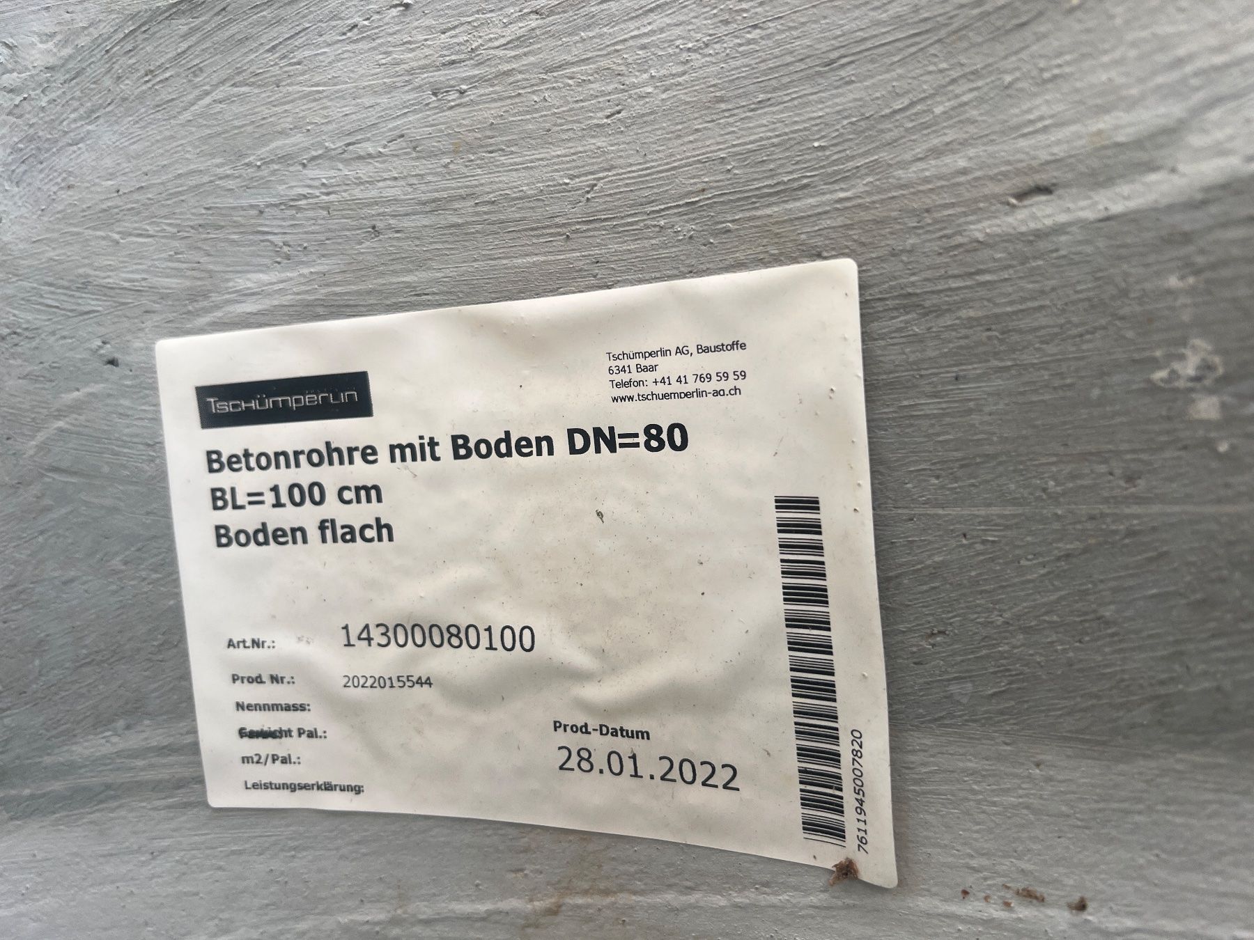 Tutti gli attrezzi: Betonschacht Sickerschacht – Nuovo (secondo la descrizione) da Egg b. Zürich venduto da SwissTradingAgency 1