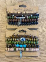 10er Set Handgefertigte Perlenarmbänder !!!NEU!!!