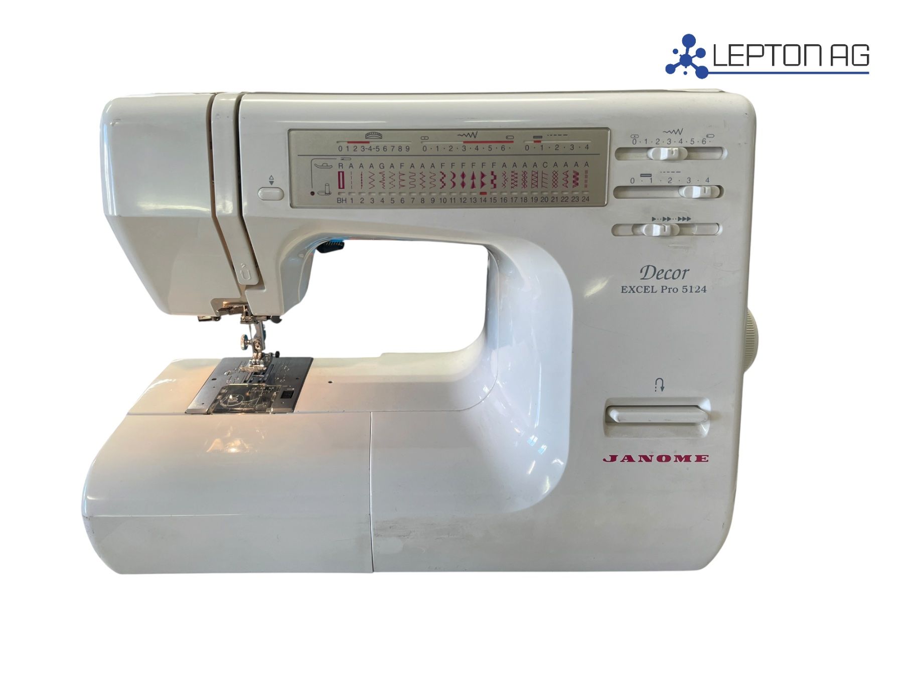 Janome Macchine da cucire: Janome Cecor Exel Pro 5124 Nähmaschine – Usato da Niederdorf venduto da LeptonAG 1