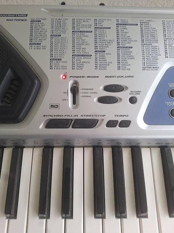 Strumenti musicali: KEYBOARD CASIO-CTK 481 – Usato da Steinhausen venduto da ellako 2