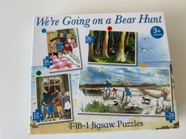 Paul Lamond 4-in-1 Puzzle "We're Going on a Bear Hunt" ab 3