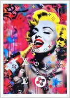 Death NYC Ltd Ed Pop Art Druck "  Party Girl Marilyn Monroe