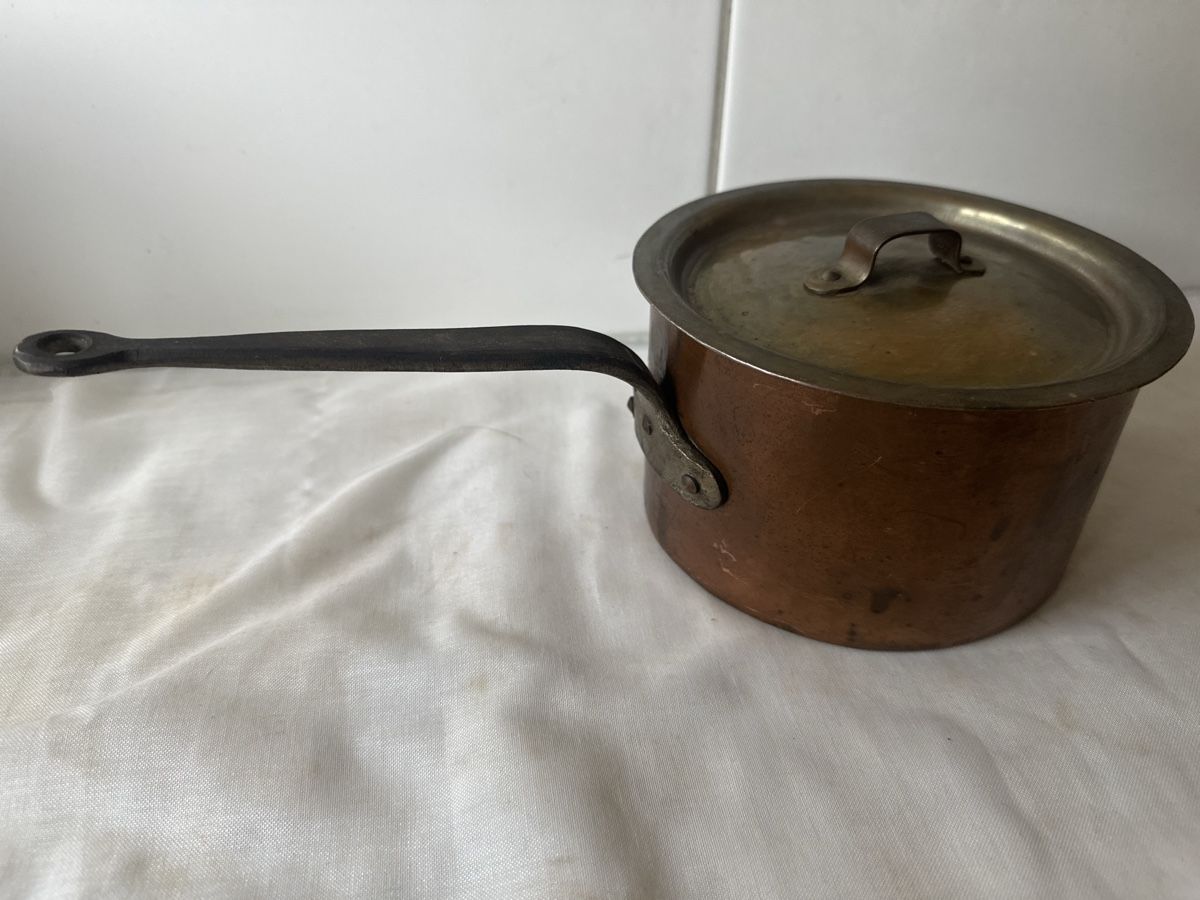 Pentole: Kupfertopf Manzoni Samaden mit Deckel – Usato da Zürich venduto da Chaeffeler 1