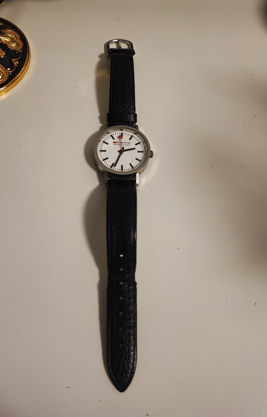 Mondaine Montres: Mondaine Ecomatic Rail Watch SBB CFF FFS  – D'occasion à Zollikofen par zar_j67f 5