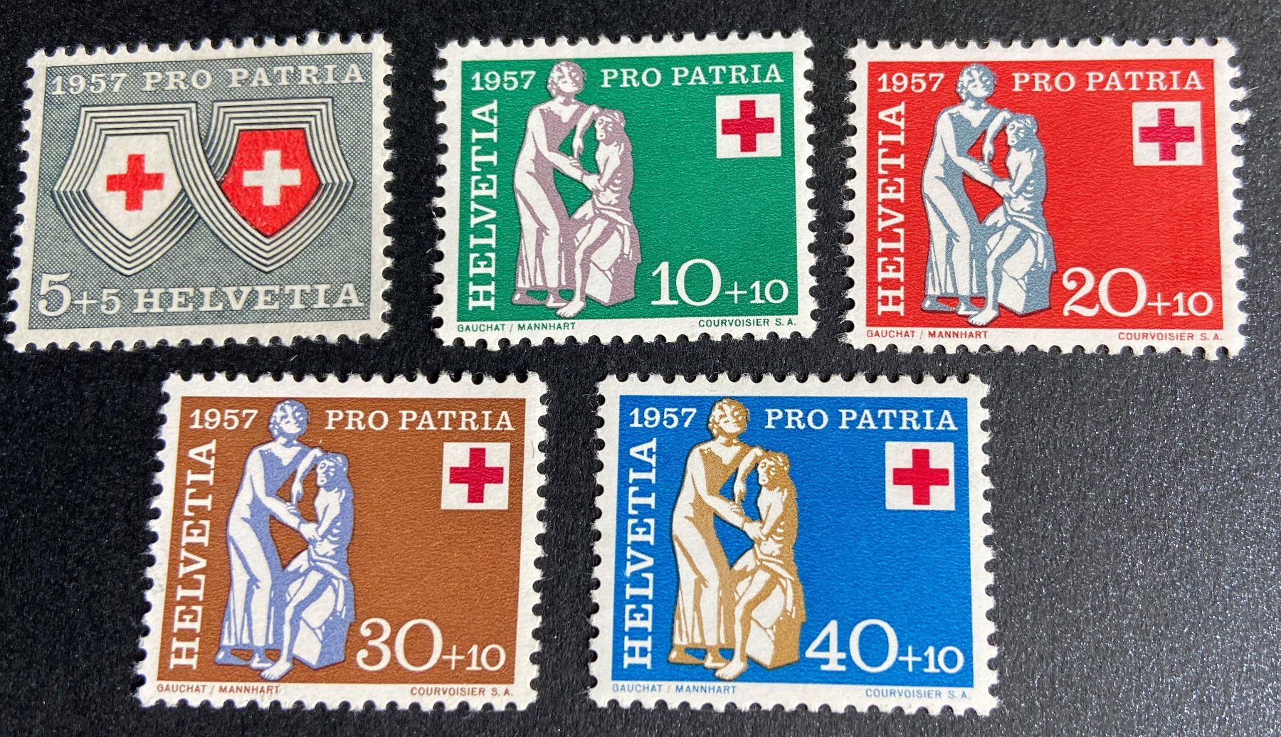 Alle Briefmarken: Lot Pro Patria  Einzelmarken postfrisch div. Jahre – Gebraucht aus Böckten von Hansi36 6