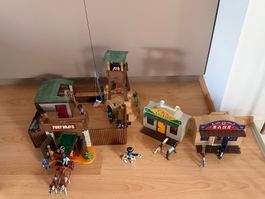 Playmobil Western Fort Brave Sheriff Bank 5300 4390