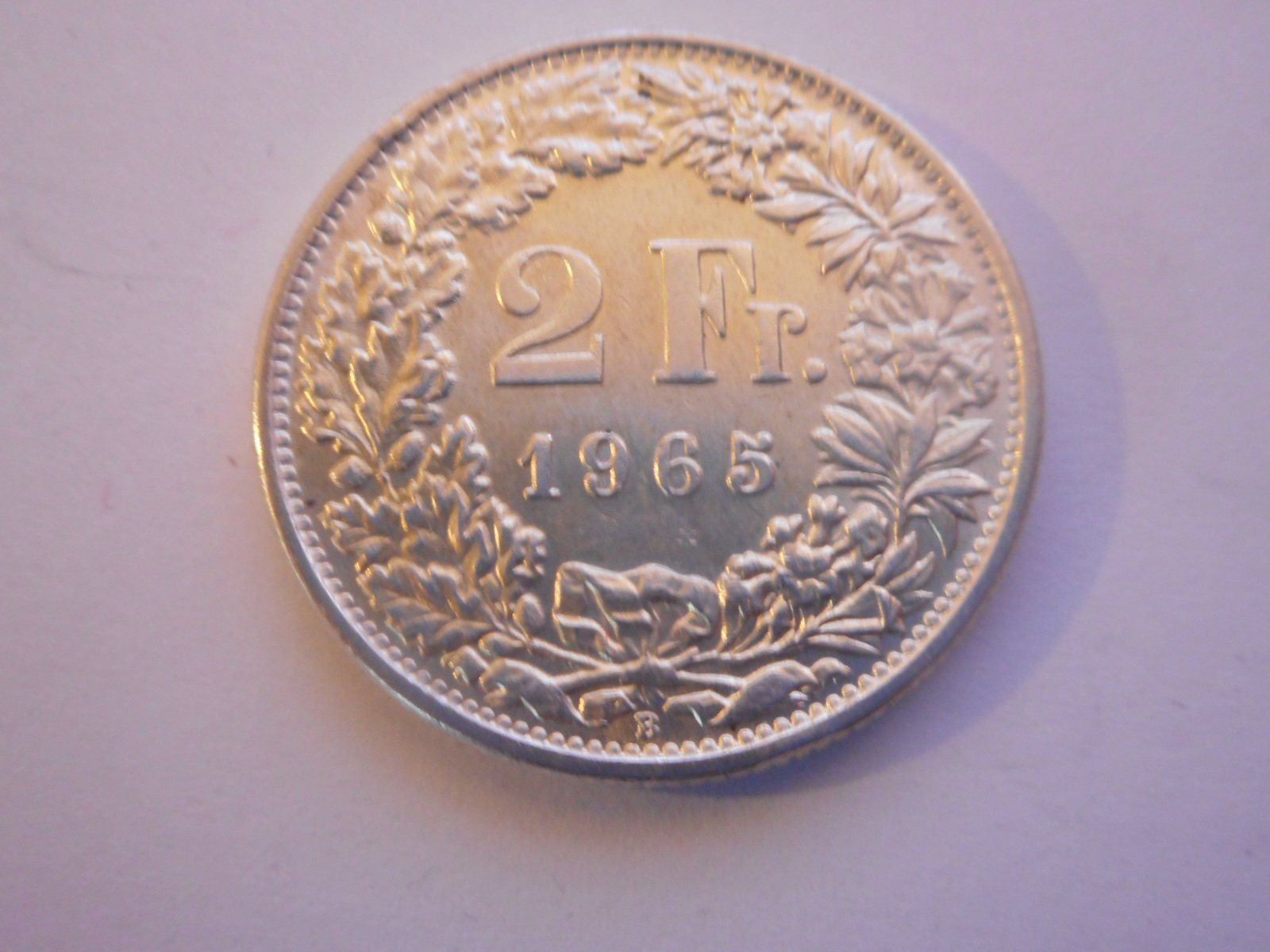 Alle Münzen: 2 Fr. 1965 silber  unz – Neu (gemäss Beschreibung) aus Kriegstetten von pizlad2010