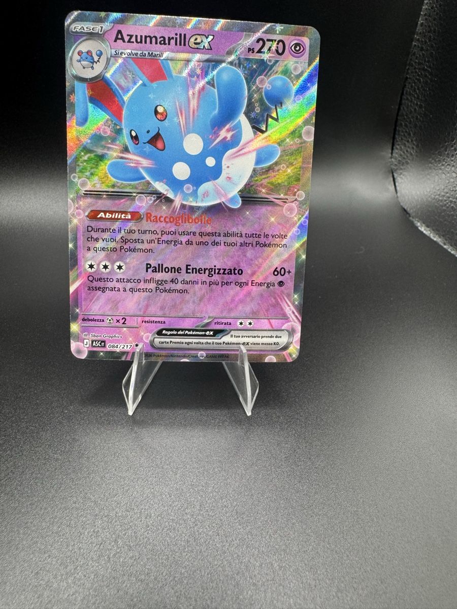 Pokémon Carte collezionabili: Azumarill EX 84/217 ITA – Nuovo (secondo la descrizione) da Solduno venduto da OPHunters