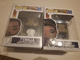 Funko Pop! Black Panther T'Challa & Shuri (2 Pezzi)