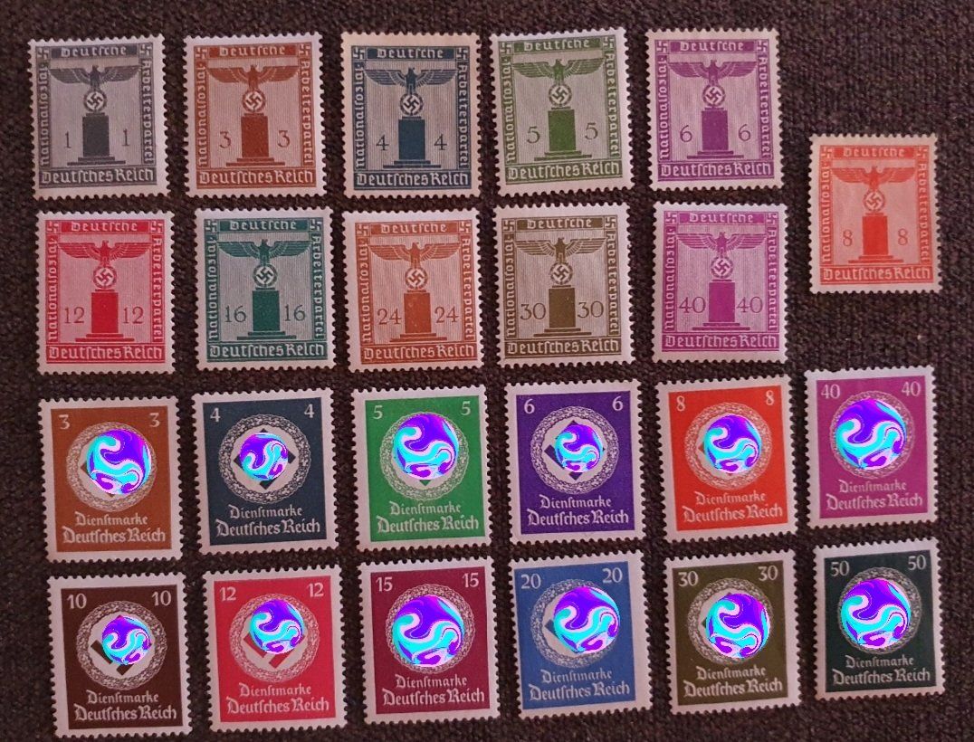 Alle Briefmarken: Francobolli/briefmarken Germania – Gebraucht aus Pregassona von eld_st6b