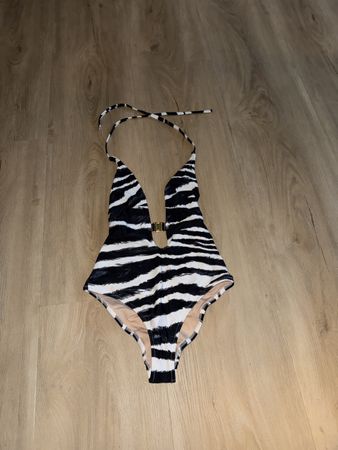 L'Agent by Agent Provocateur Badeanzug Zebra XS/S Top!