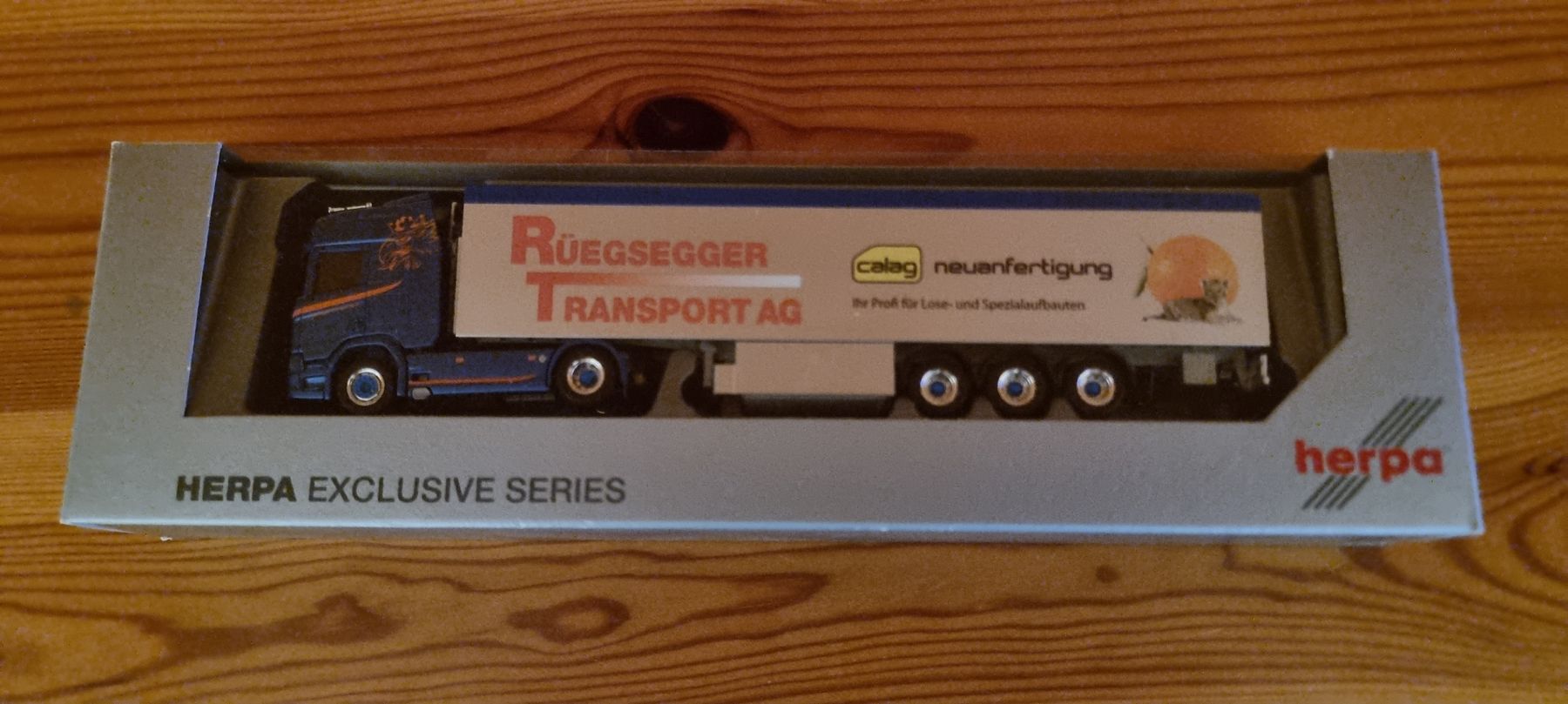 Herpa Modellini d'auto: Herpa Scania Rüegsegger Transport AG – Nuovo (secondo la descrizione) da Bettlach venduto da United83 4