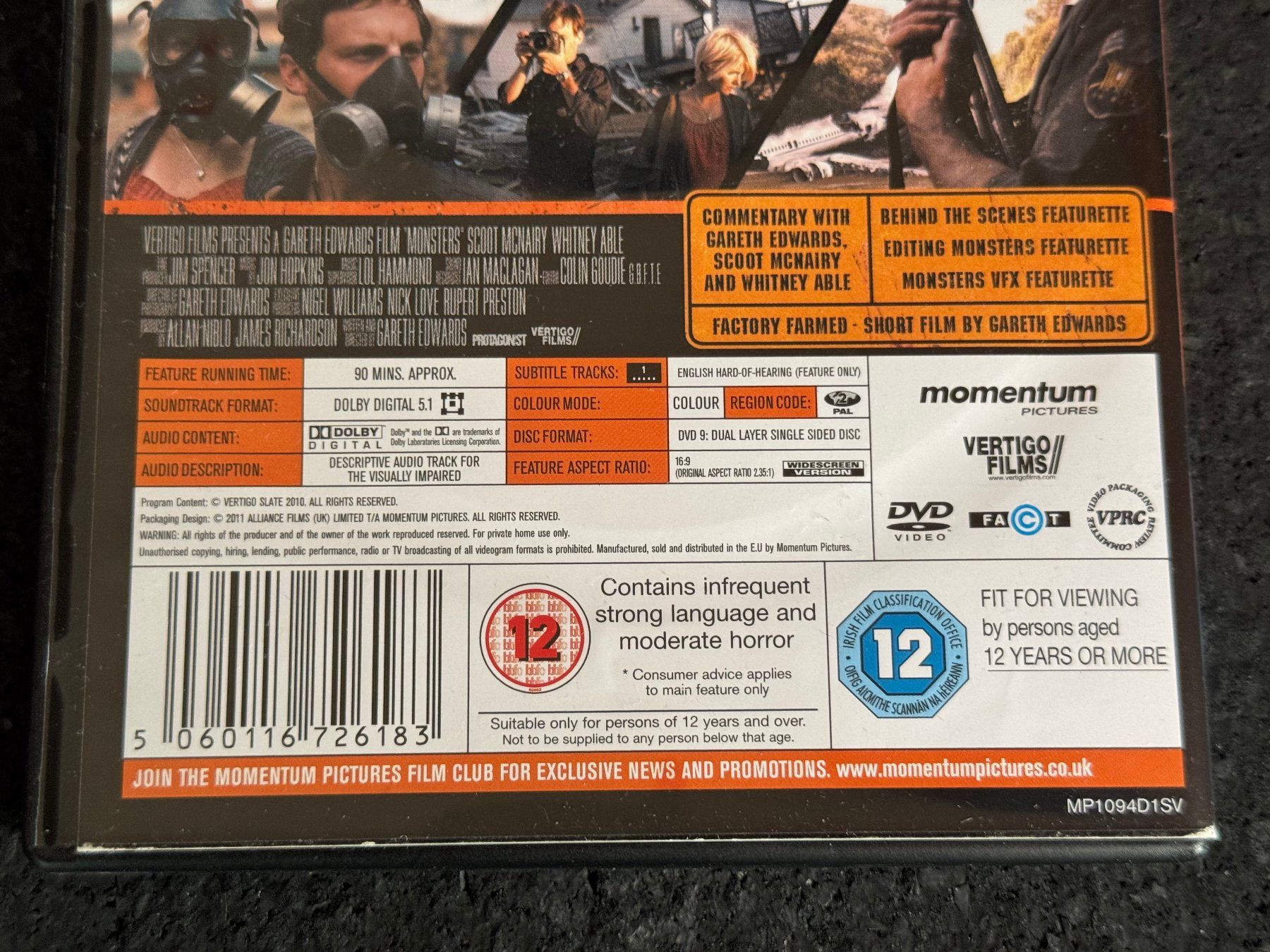 Tutti i DVDs: MONSTERS DVD EN – Usato da Fribourg venduto da tschjoly 3