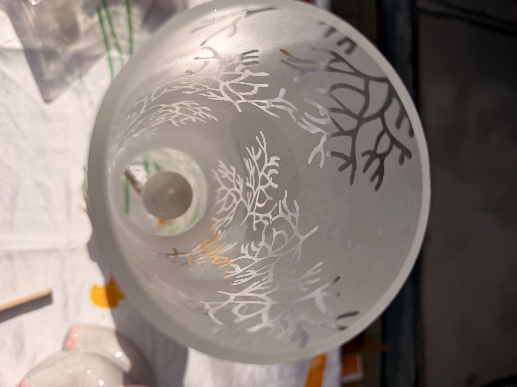 Ikea Lampes: Glaslampe – D'occasion à Wallbach par storm64 1