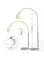 + LED Bogenleuchte Bogenlampe Stehlampe Standleuchte Lampe