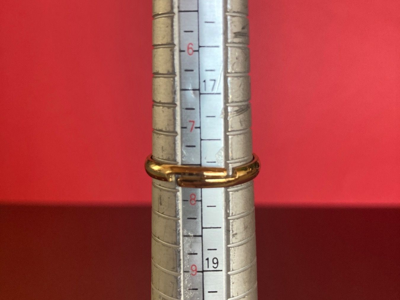 Anelli: Vergoldet Oval Ring (57) – Usato da Laufen venduto da Trendmarket 7
