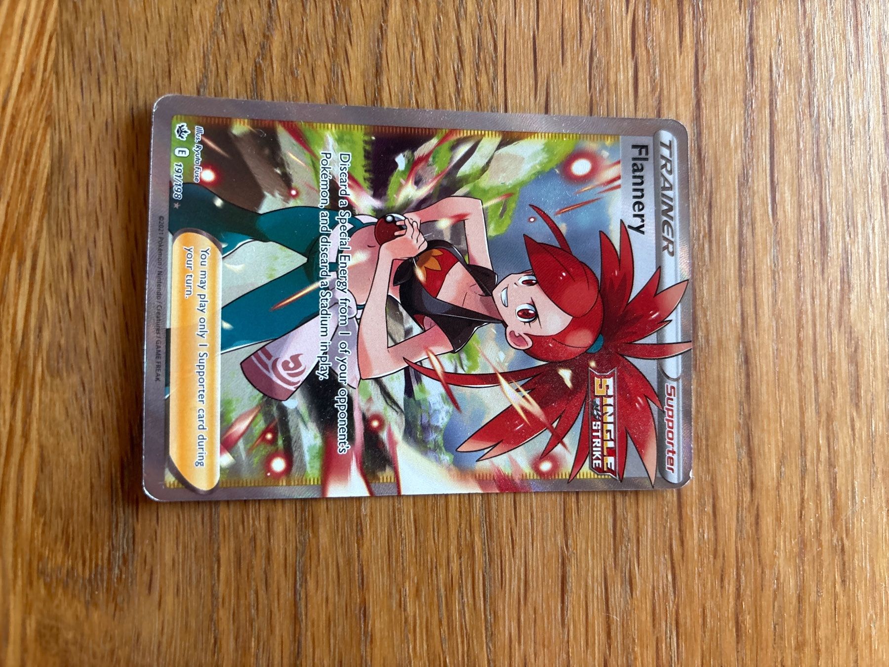 Pokémon Sammelbilder & Trading cards: Flannery Trainer Card Full Art – Gebraucht aus Brione s. Minusio von eri_jll5