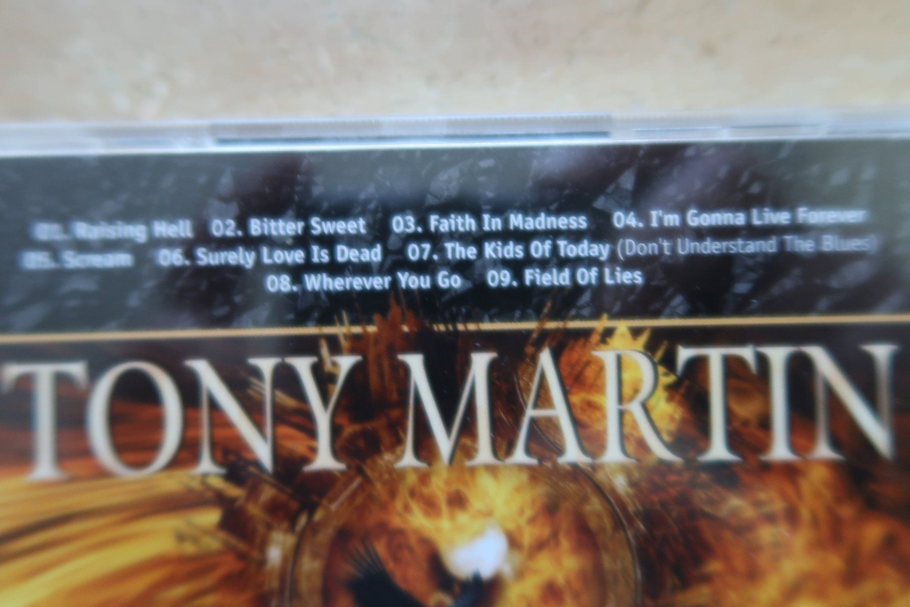 CDs: TONY MARTIN - SCREAM - EX- BLACK SABBATH - CD – Gebraucht aus Basel von Patiscat 2
