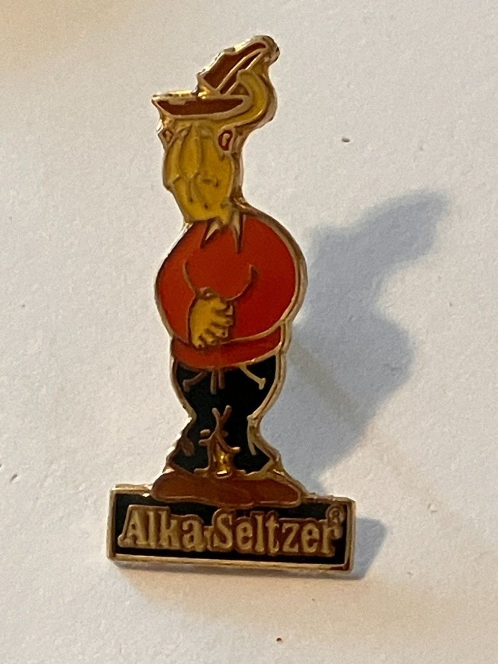 Placchette & Badge: 1 Pin Alka Seltzer – Usato da Basel venduto da djwwpp