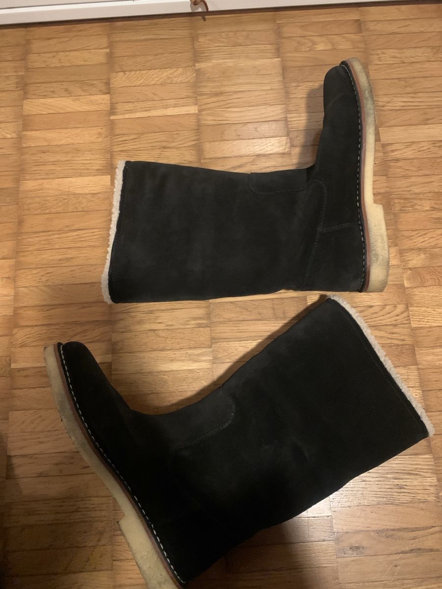 Scarpe da donna: Bally lammfell leder stiefel – Usato da Zürich venduto da Nikuska32 4