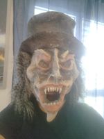 Halloween Horror Maske – Dämon mit Zylinder – Detailreich