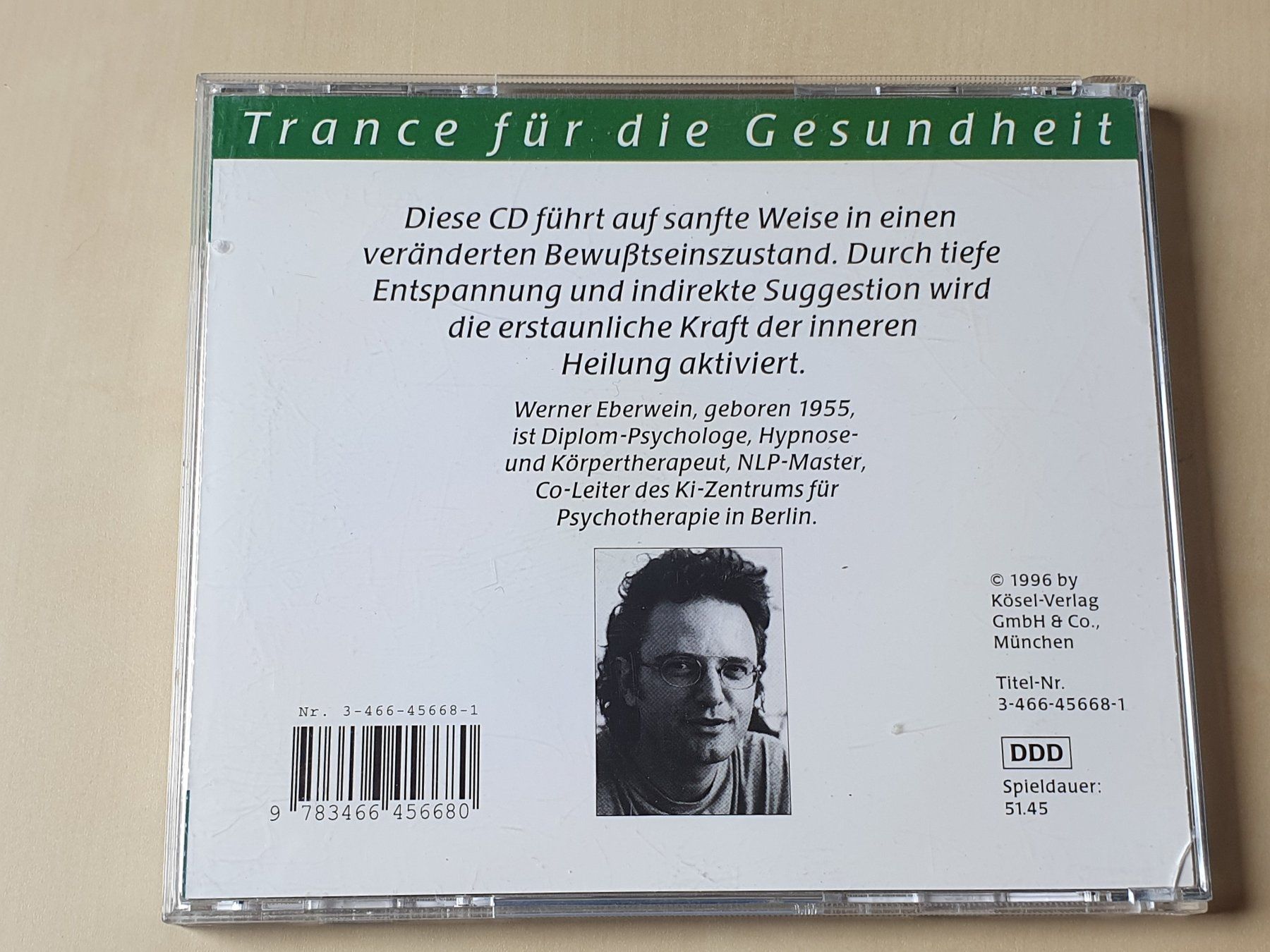 CD: Werner Eberwein Selbstheilungskräfte in der Seele entfalten – Usato da Stansstad venduto da collectorsshop 1
