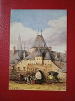 AK PTT Serie Payerne Postkutsche Berner Tor