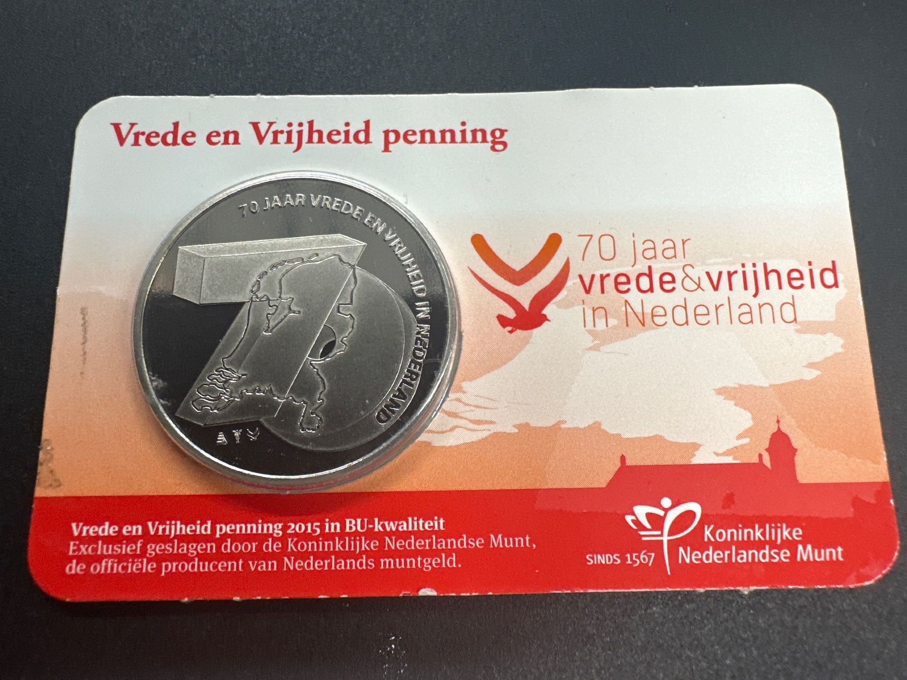 Medaglie: 5 versch. Medaillen Niederlande – Nuovo e nell'imballaggio originale da Herisau venduto da herau 1