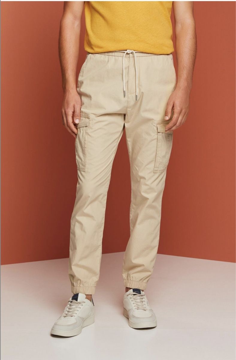 Esprit Pantaloni: Pull-on-Cargohose, 100 % Baumwolle Gr. 34/32 – Nuovo (secondo la descrizione) da Wittenbach venduto da bes_k8vr