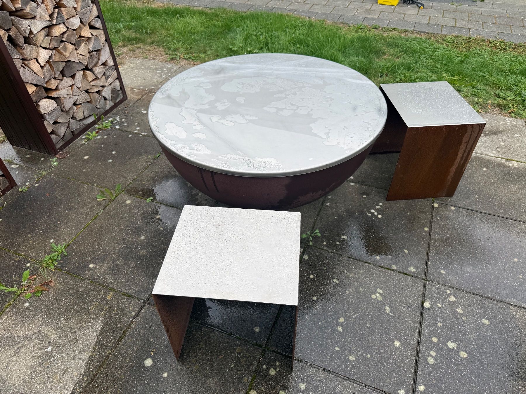 Cheminée d'extérieur: Grillschale Naran von VARON – D'occasion à Gerlafingen par driver-rent 8