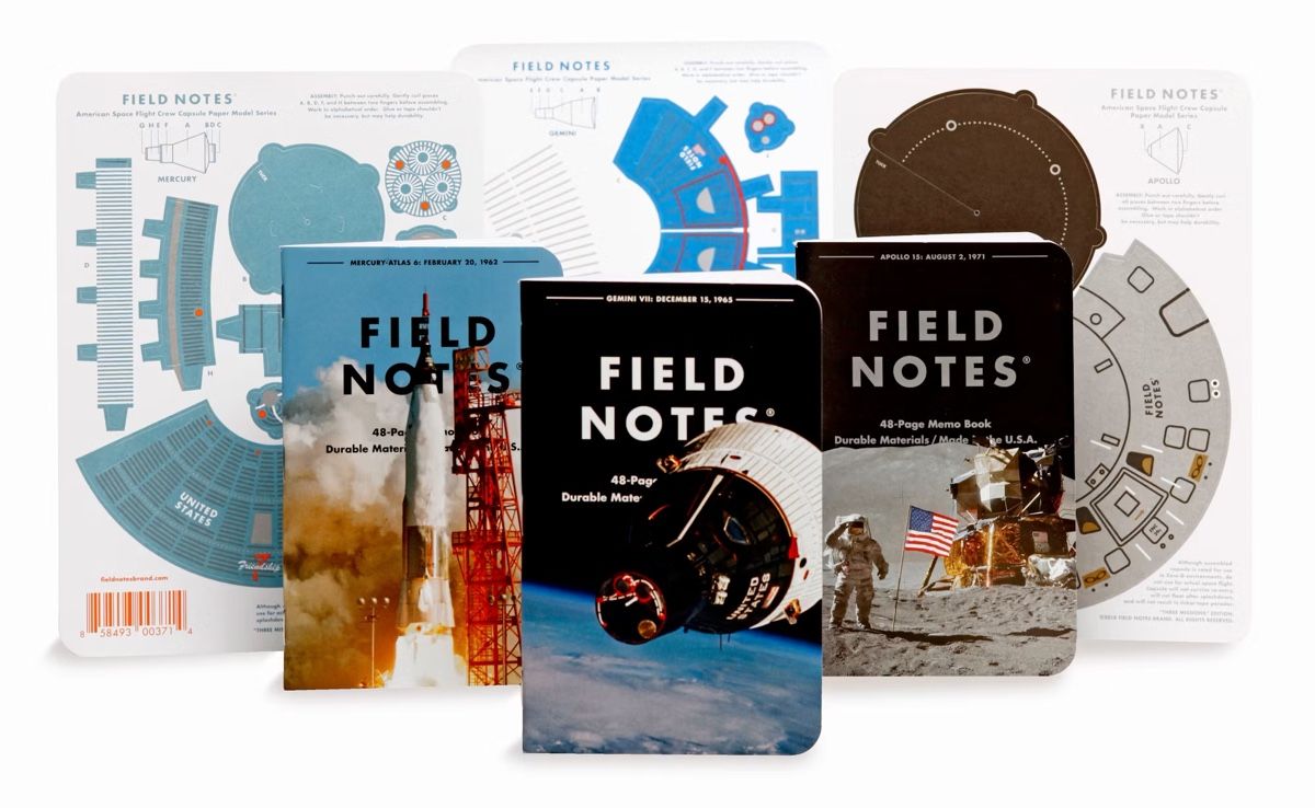 Blocchi: Field Notes - Limited Edition - Three Missions - 3-pack – Nuovo e nell'imballaggio originale da Zürich venduto da jankais3r 2