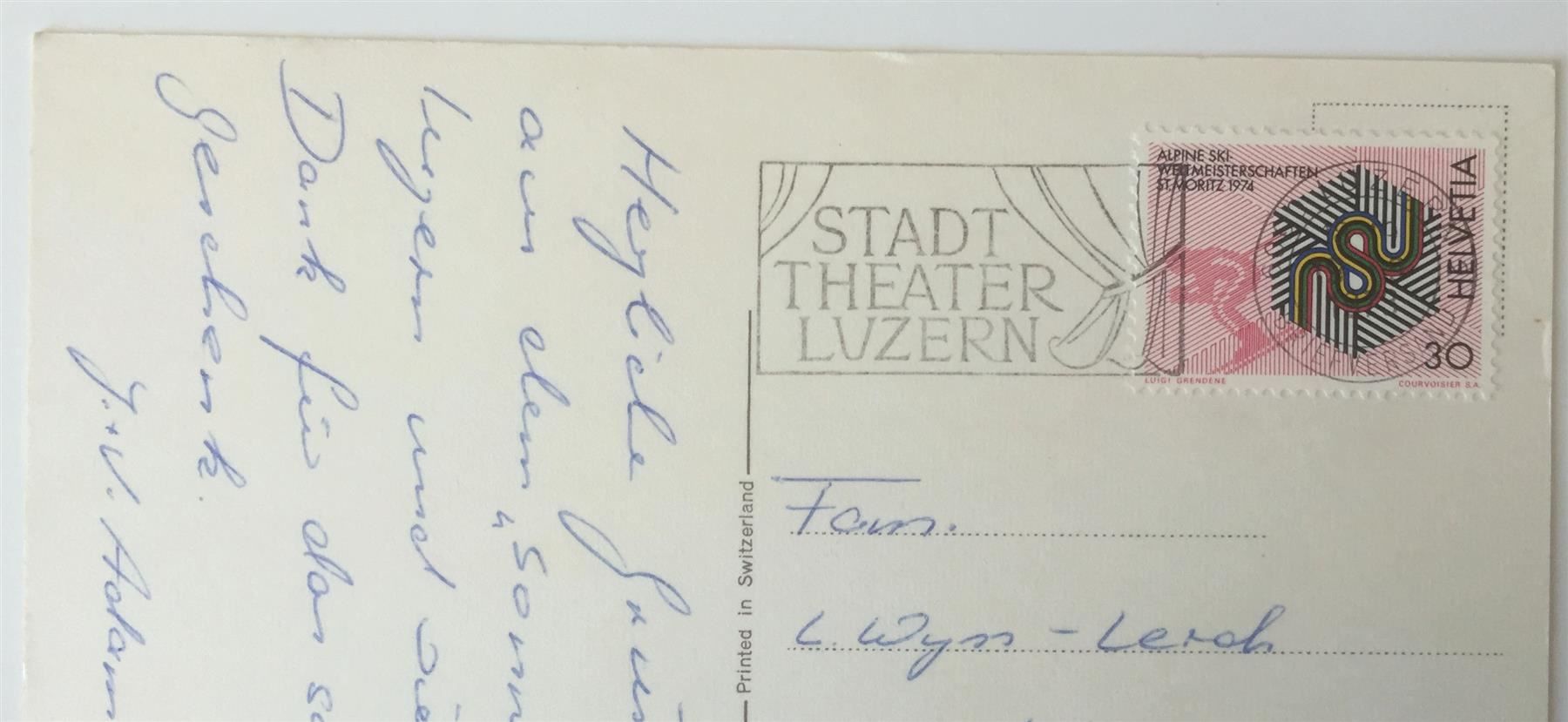 Cartes postales: LUZERN ist eine Reise wert – D'occasion à Jona par philajona 1