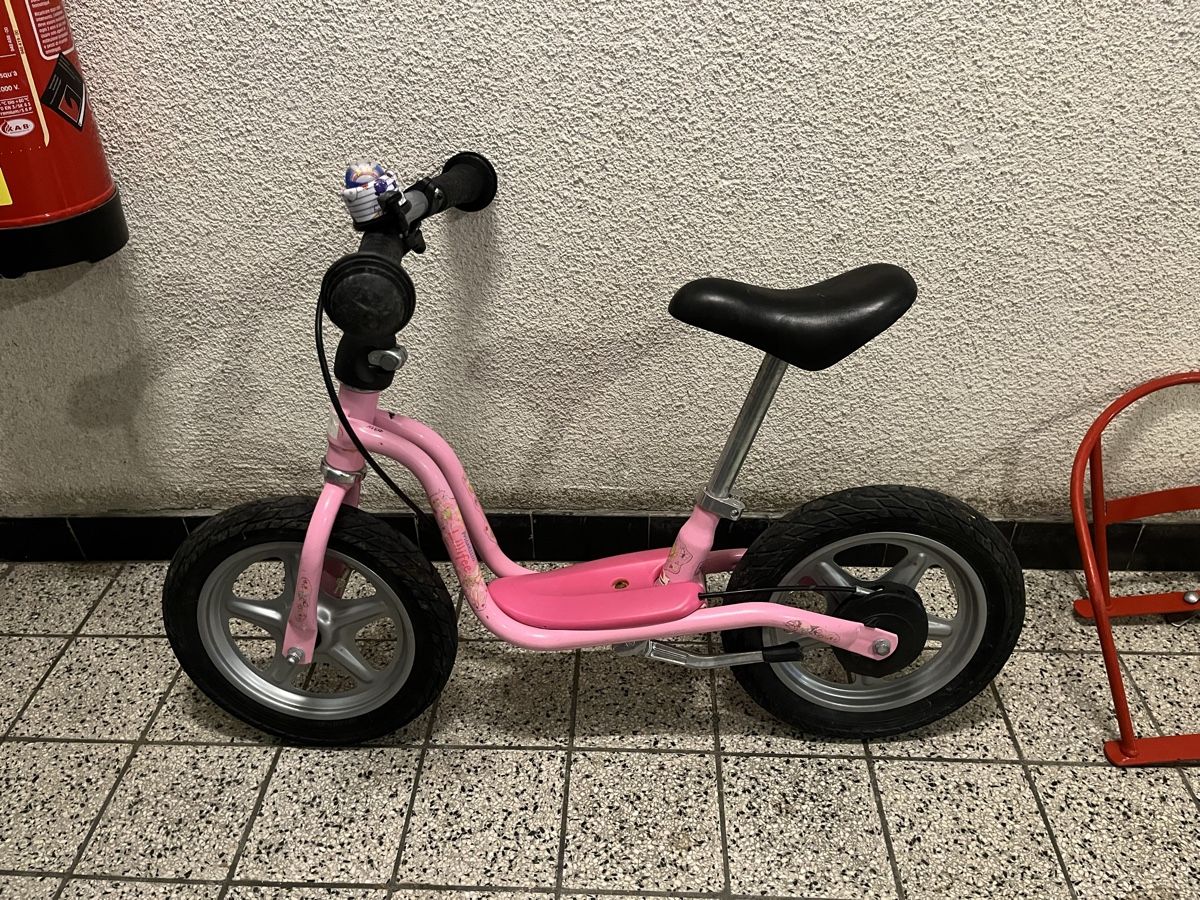 Puky Veicoli per bambini: Puky Laufrad rosa mit Bremse  – Usato da Winterthur venduto da pumba90