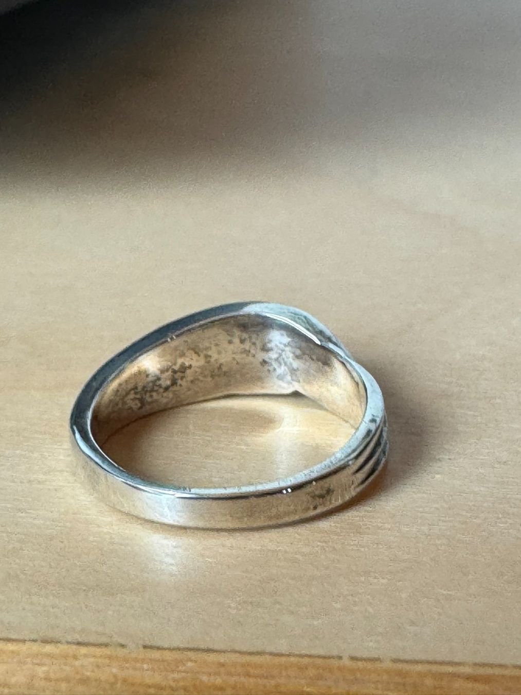 Anelli: 925 Silberring mit Malachit Ringgrösse 50 – Usato da Unterseen venduto da bongmarley 2